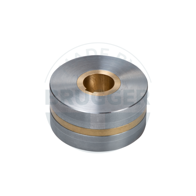 wheels with twopole pitch made of NdFeB, bore with fit